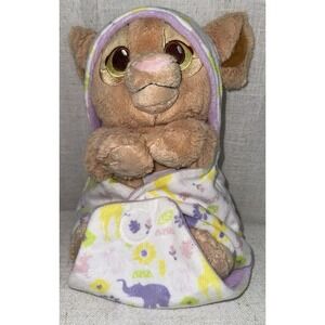 Disney Parks Babies Baby Nala Lion King Blanket Pouch Plush Stuffed Swaddle